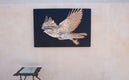 Original art for sale at UGallery.com | Red-Tailed Hawk at Night by Emil Morhardt | $1,600 | acrylic painting | 24' h x 36' w | thumbnail 4