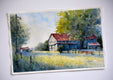 Original art for sale at UGallery.com | Evening Light by Judy Mudd | $1,200 | watercolor painting | 15' h x 22.5' w | thumbnail 3