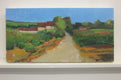 Original art for sale at UGallery.com | Farm near Seguret by Janet Dyer | $675 | acrylic painting | 12' h x 24' w | thumbnail 3