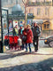 Original art for sale at UGallery.com | Is This the Right Way (Paris) by Faye Vander Veer | $1,275 | oil painting | 14' h x 11' w | thumbnail 4