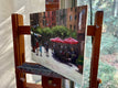 Original art for sale at UGallery.com | Summer in Vernazza by Faye Vander Veer | $1,575 | oil painting | 11' h x 14' w | thumbnail 2