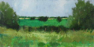 Fence and Fields, Ohio by Janet Dyer |  Artwork Main Image 