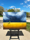 Original art for sale at UGallery.com | Storm in the Night by Fernando Garcia | $2,100 | acrylic painting | 36' h x 48' w | thumbnail 4