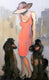 Original art for sale at UGallery.com | Fifi by Mary Pratt | $2,975 | oil painting | 48' h x 30' w | thumbnail 1