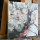 Original art for sale at UGallery.com | Flower Bowl by Mary Pratt | $325 | oil painting | 12' h x 12' w | thumbnail 4