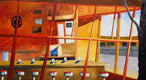 Original art for sale at UGallery.com | Fuller's - Later Afternoon by Mitchell Freifeld | $1,025 | oil painting | 22' h x 40' w | thumbnail 4