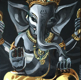 Tiny Ganesha by Rachel Srinivasan |  Artwork Main Image 