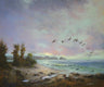 Original art for sale at UGallery.com | The Sunrise Patrol by Gail Greene | $925 | oil painting | 20' h x 24' w | thumbnail 1