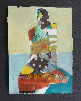 Collage Figure #9 by Gail Ragains |  Context View of Artwork 