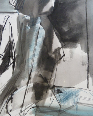 Gestural Ink Drawing#6 by Gail Ragains |   Closeup View of Artwork 