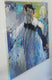 Original art for sale at UGallery.com | Geisha Gathered by Mary Pratt | $3,900 | oil painting | 48' h x 48' w | thumbnail 2