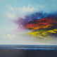 Original art for sale at UGallery.com | Break of Day by George Peebles | $2,100 | oil painting | 36' h x 36' w | thumbnail 1