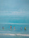 Original art for sale at UGallery.com | The Swim by George Peebles | $1,050 | oil painting | 24' h x 24' w | thumbnail 4