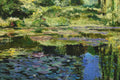 Original art for sale at UGallery.com | Monet's Pond at Giverny by Onelio Marrero | $1,125 | oil painting | 18' h x 24' w | thumbnail 4