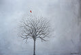 Original art for sale at UGallery.com | Gray Skies No More by Sally Adams | $1,400 | acrylic painting | 24' h x 48' w | thumbnail 4