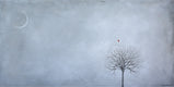 Original art for sale at UGallery.com | Gray Skies No More by Sally Adams | $1,400 | acrylic painting | 24' h x 48' w | thumbnail 1