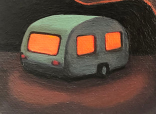 Caravan and Oak by Hadley Northrop |   Closeup View of Artwork 