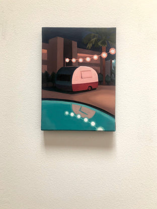 Poolside Caravan by Hadley Northrop |  Context View of Artwork 