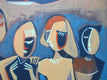 Original art for sale at UGallery.com | Happy Hour by Diana Elena Chelaru | $225 | acrylic painting | 9' h x 12' w | thumbnail 4