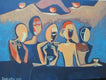 Original art for sale at UGallery.com | Happy Hour by Diana Elena Chelaru | $225 | acrylic painting | 9' h x 12' w | thumbnail 1