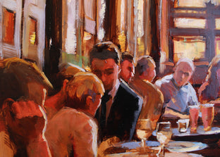 Happy Hour in Edinburgh by Jonelle Summerfield |   Closeup View of Artwork 