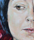 Original art for sale at UGallery.com | Head of Roses by Marie-Eve Champagne | $750 | acrylic painting | 24' h x 24' w | thumbnail 4