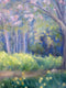 Original art for sale at UGallery.com | Heralding Spring No. 2 by Elizabeth Garat | $1,800 | oil painting | 30' h x 30' w | thumbnail 2