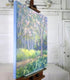 Original art for sale at UGallery.com | Heralding Spring No. 2 by Elizabeth Garat | $1,800 | oil painting | 30' h x 30' w | thumbnail 4