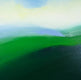 Original art for sale at UGallery.com | Green Hillside by Heidi Hybl | $1,500 | oil painting | 24' h x 24' w | thumbnail 4