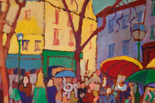 The Art Fair by Robert Hofherr |   Closeup View of Artwork 