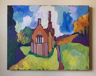 Big House Near Carlow by Robert Hofherr |   Closeup View of Artwork 