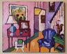 Original art for sale at UGallery.com | Crowded House by Robert Hofherr | $1,025 | acrylic painting | 24' h x 30' w | thumbnail 3