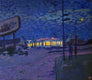 Original art for sale at UGallery.com | Diner by Robert Hofherr | $650 | acrylic painting | 20' h x 24' w | thumbnail 1