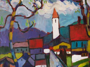 Distant Spire by Robert Hofherr |   Closeup View of Artwork 