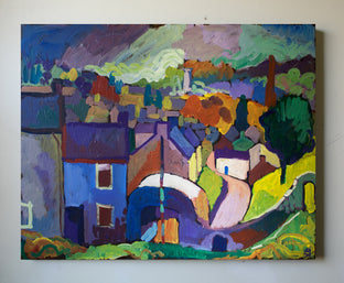 In the Hill Country by Robert Hofherr |  Context View of Artwork 