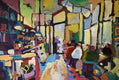 Original art for sale at UGallery.com | The Meeting Place by Robert Hofherr | $1,550 | acrylic painting | 24' h x 36' w | thumbnail 1