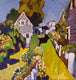 Original art for sale at UGallery.com | Provincetown by Robert Hofherr | $700 | acrylic painting | 20' h x 20' w | thumbnail 1