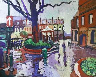 Rain in the City by Robert Hofherr |  Artwork Main Image 