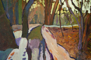 Woods Near Horsham by Robert Hofherr |   Closeup View of Artwork 