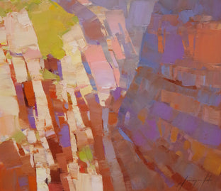 Grand Canyon Impression by Vahe Yeremyan |   Closeup View of Artwork 