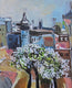 Original art for sale at UGallery.com | For the Love of New York Part V by Colette Wirz Nauke | $250 | acrylic painting | 11' h x 14' w | thumbnail 4