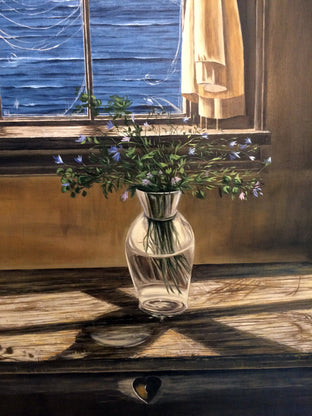 If Wyeth Lived in Lubec by Jay Jensen |   Closeup View of Artwork 