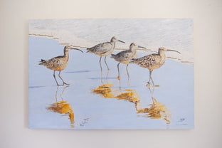 A Sunny Afternoon with Whimbrels by Emil Morhardt |  Context View of Artwork 