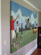 Original art for sale at UGallery.com | Hailing by Michael Wedge | $5,925 | oil painting | 63' h x 94' w | thumbnail 2