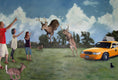 Original art for sale at UGallery.com | Hailing by Michael Wedge | $5,925 | oil painting | 63' h x 94' w | thumbnail 1