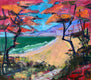 Original art for sale at UGallery.com | Beach Path by James Hartman | $1,225 | oil painting | 22' h x 25' w | thumbnail 1