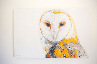 Athena the Barn Owl #3 by Emil Morhardt |  Context View of Artwork 