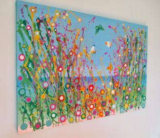 Paradise on the Beach by Natasha Tayles |  Side View of Artwork 