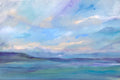 Original art for sale at UGallery.com | The Sun's Last Rays by Alicia Dunn | $1,700 | acrylic painting | 24' h x 36' w | thumbnail 1