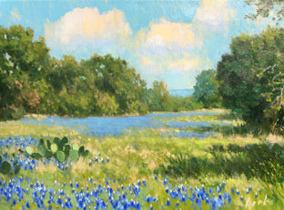 Field with Lupine by David Forks |  Artwork Main Image 